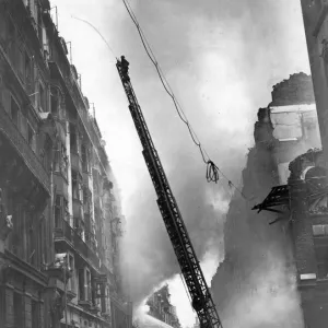 Services Photographic Print Collection: London Fire Brigade
