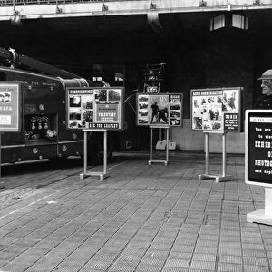 LFB exhibition, display of WW2 posters