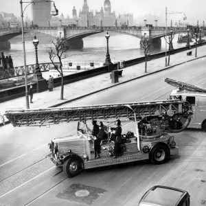 Turnout of vehicles from Lambeth HQ