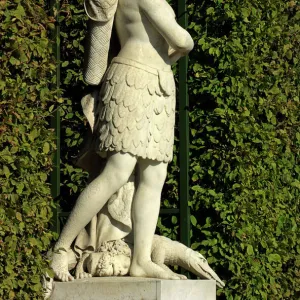 Amazon warrior, statue at Versailles