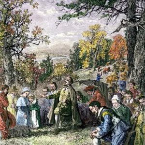 Los primeros colonos de Hartford, Connecticut, 1636. Los primeros colonos de Hartford, Connecticut, 1636.