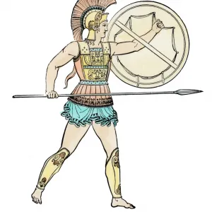 Ancient Greek soldier