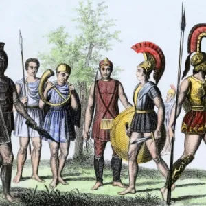 Ancient Greek soldiers