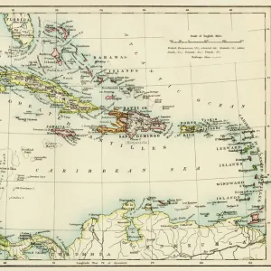 Caribbean islands, 1870s