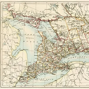 Georgia Metal Print Collection: Maps