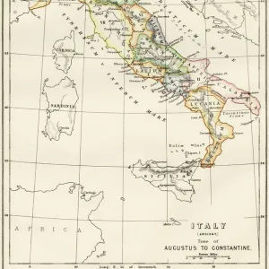 Regions of Italy in the Roman Empire