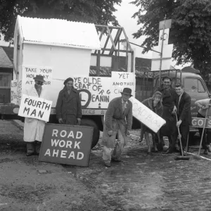 A float at Chichester Gala, 2 July 1963