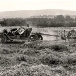 Haymaking by machinery, 1931