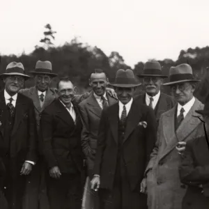 Staff at cricket ground