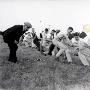 Tug of War at Sutton Flower Show - August 1939