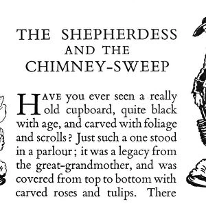 ANDERSEN: SHEPHERDESS. The Shepherdess and the Chimney-Sweep
