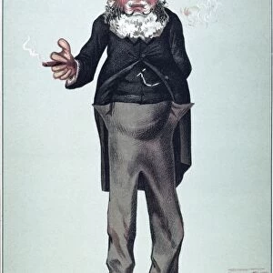 ANTHONY TROLLOPE (1815-1882). English novelist. Caricature lithograph, 1873, by Spy (Sir Leslie Ward)