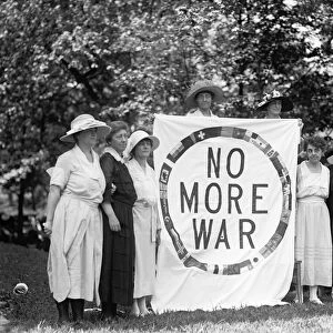 ANTI-WAR PROTEST, 1922. Women from the National League for Limitations of Armament