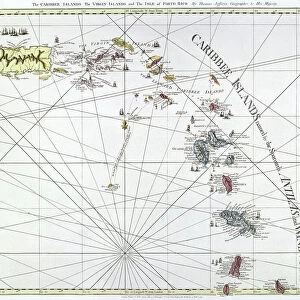 US Virgin Islands Fine Art Print Collection: Maps