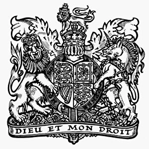 COAT OF ARMS: GREAT BRITAIN. Coat of arms of Great Britain