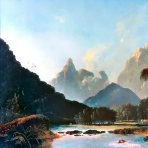 COOK: TAHITI, 1773 Print - Oaiti-peha Bay, Tahiti. Art Prints COOK: TAHITI, 1773 Print - Oaiti-peha Bay, Tahiti. Art Prints