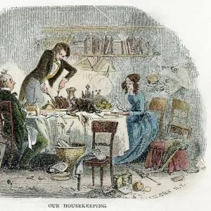 DICKENS: DAVID COPPERFIELD. Our housekeeping