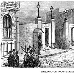 DORE: LONDON: 1873. Marlborough House: Expecting the Prince