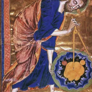 13th Century French Bible Illumination Print 13th Century French Bible Illumination Print