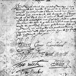 ENGLISH RESOLUTION, 1588. Resolution of the English commanders after the defeat