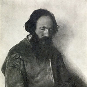 FEDOR DOSTOEVSKI (1821-1881). Russian novelist. Dostoevski in Siberia