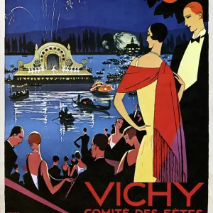 FRANCE: VICHY, c1920. Lithograph by Roger Broders, c1920