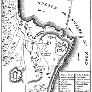 A French plan of West Point during the American Revolutionary War, 1780