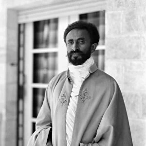 HAILE SELASSIE (1892-1975). Emperor of Ethiopia, 1930-1974. Photographed c1923