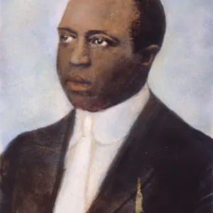 Scott Joplin Print: Oil Over Photograph Scott Joplin Print: Oil Over Photograph