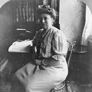 HELEN H. TAFT (1861-1943). Mrs. William Howard Taft. Photographed in 1908