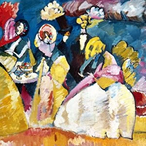 Kandinsky: Crinoline, 1909
