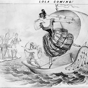 LOLA MONTEZ (1818?-1861). Nee Marie Dolores Eliza Rosanna Gilbert. Irish dancer and adventuress