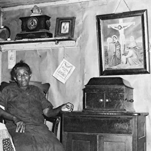 MARYLAND: WOMAN, 1940. Louise Dyson, wife of a borrower in the Farm Service Agency loan program