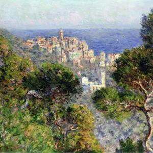 MONET: BORDIGHERA, 1884. View of Bordighera. Oil on canvas by Claude Monet, 1884