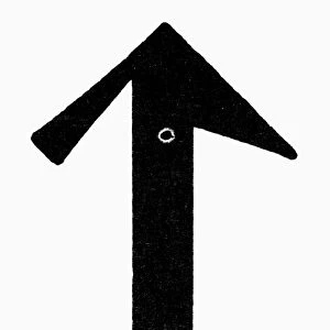 NORDIC RUNE: TAC. Tac, a Nordic rune for death