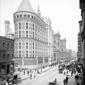 NYC: THE TOMBS, c1905. City Prison, also known as The Tombs, on Centre Street in New York City