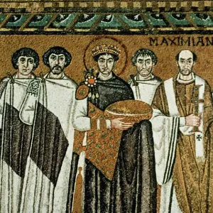 Print of Justinian I, Byzantine Emperor Print of Justinian I, Byzantine Emperor