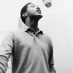 SAM COOKE (1933-1964). American soul singer. Photograph, 1964