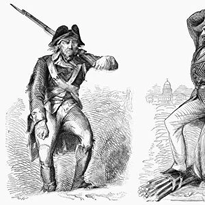 SOLDIER: 1776 AND 1861. The Virginian of 1776 during the Revolutionary War