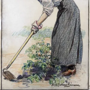 STEPHENS: GARDENING, c1917. Somebody has to raise everything you eat, do your share