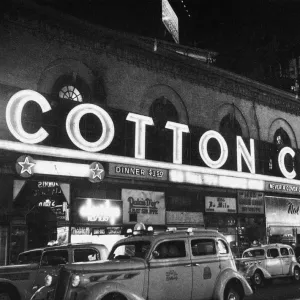 View of the Cotton Club in Harlem, New York, 1930s