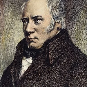 WILLIAM SMITH (1769-1839). English geologist: wood engraving, English, 19th century