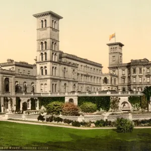 Print of Osborne House, Isle of Wight, England Print of Osborne House, Isle of Wight, England