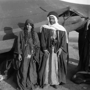 HOLY LAND: BEDOUIN CAMP Print, c1910 HOLY LAND: BEDOUIN CAMP Print, c1910