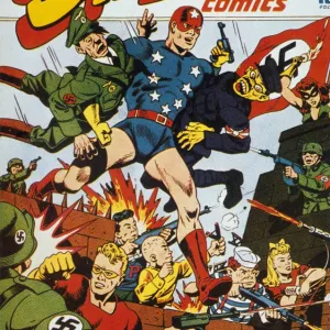Pop art Framed Print Collection: Comic books