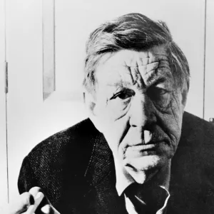 WYSTAN HUGH AUDEN (1907-1973). English poet. Photographed in 1967