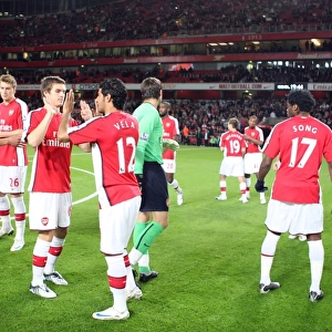 Aaron Ramsey and Carlos Vela and the rest of the Arsenal