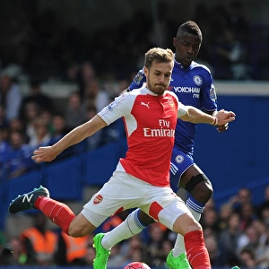 Aaron Ramsey Outsmarts Ramires: Thrilling Moment from Chelsea vs. Arsenal (2015-16 Premier League)