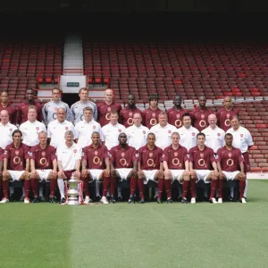 Arsenal 1st Team Photocall. Arsenal Stadium, Highbury, London, 4 / 8 / 05