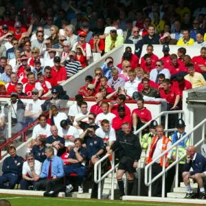 The Arsenal Dug Out. Arsenal 2: 1 Leicester City